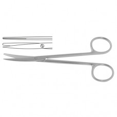 Metzenbaum Dissecting Scissor Curved - Sharp/Blunt Stainless Steel, 14.5 cm - 5 3/4"
